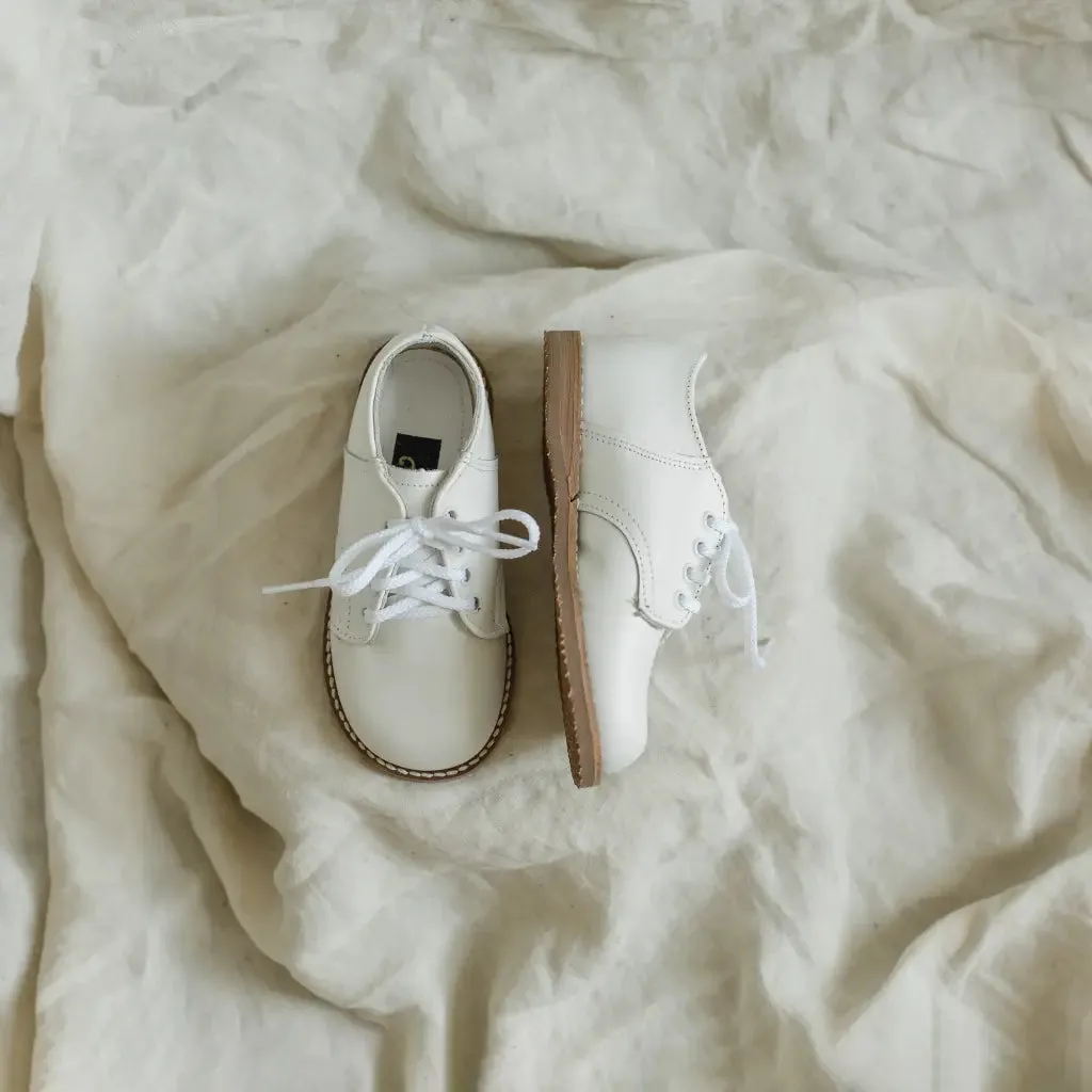 Albert Saddle - White/White