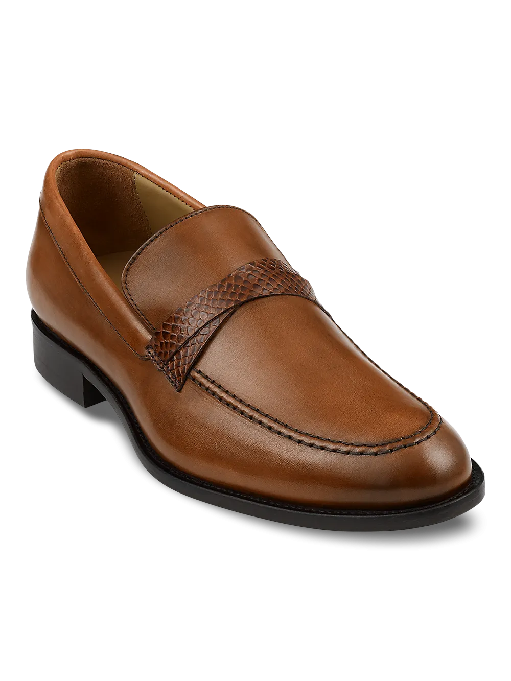 Cody Belted Loafer - Chestnut