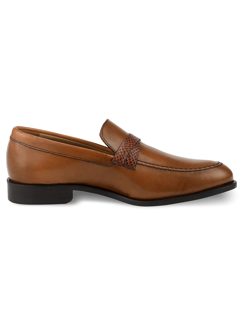 Cody Belted Loafer - Chestnut