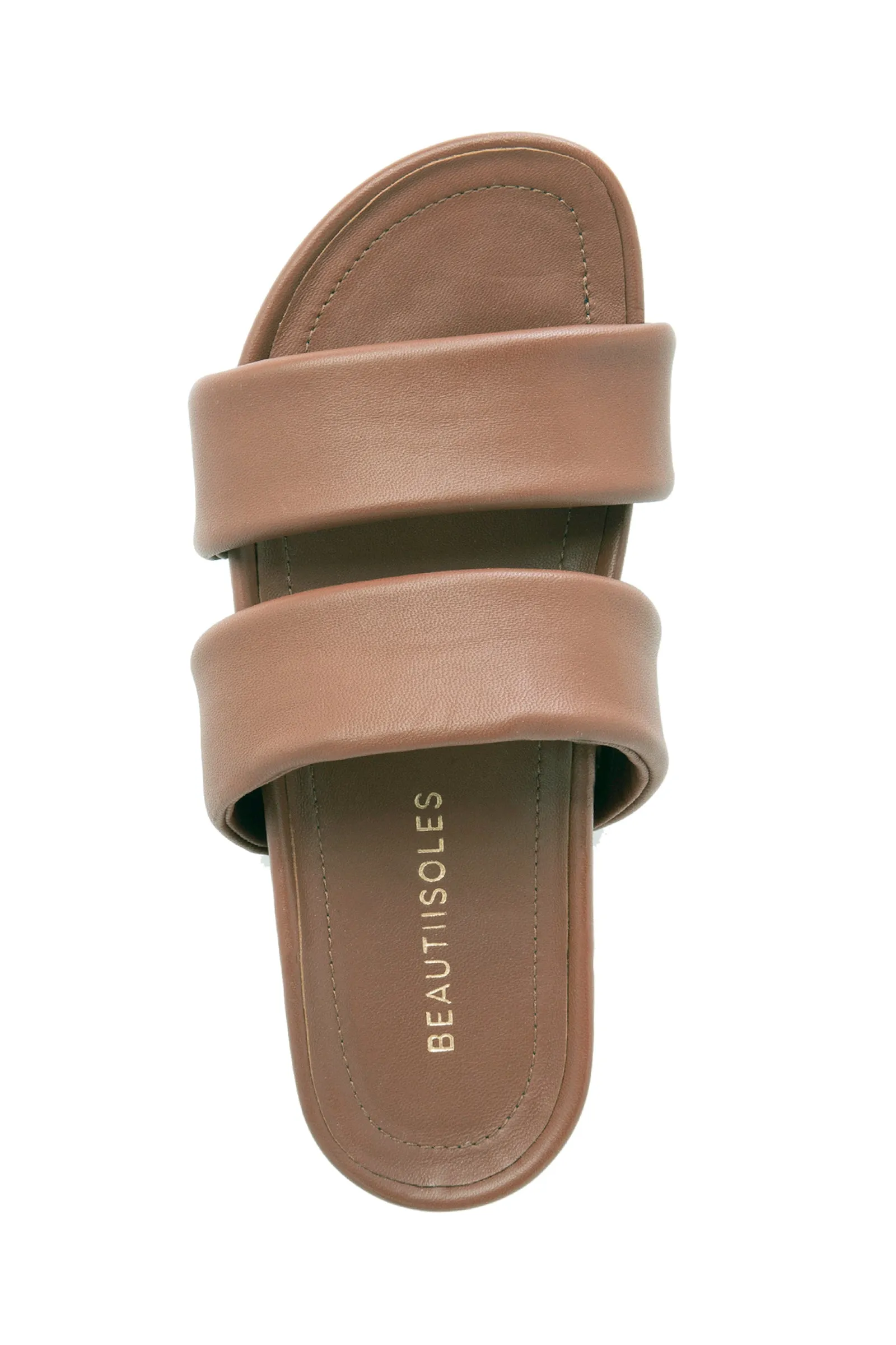 Hallie Orange Leather