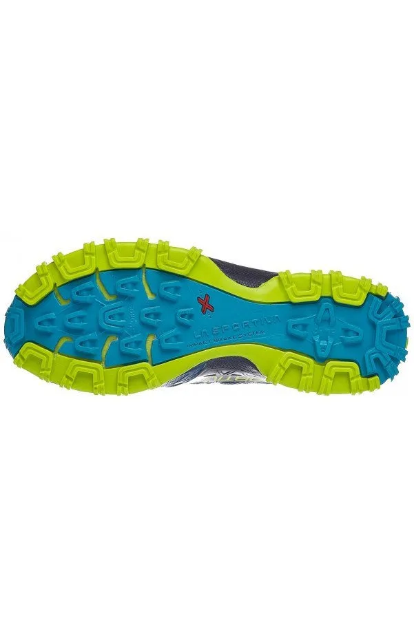 La Sportiva Bushido II Men's Running Shoe - Opal/Apple Green