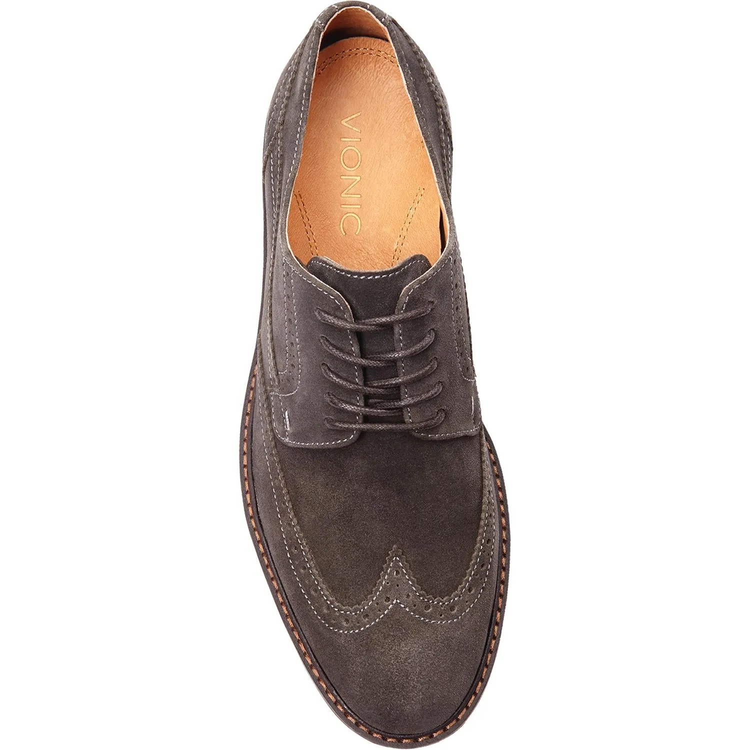 Men's Vionic Bruno Grey Suede