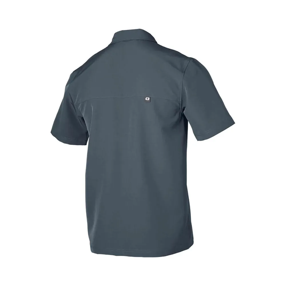 Polaris  Men's Pit Shirt Stretch woven Durable Hard Work Comfortable Fit Navy