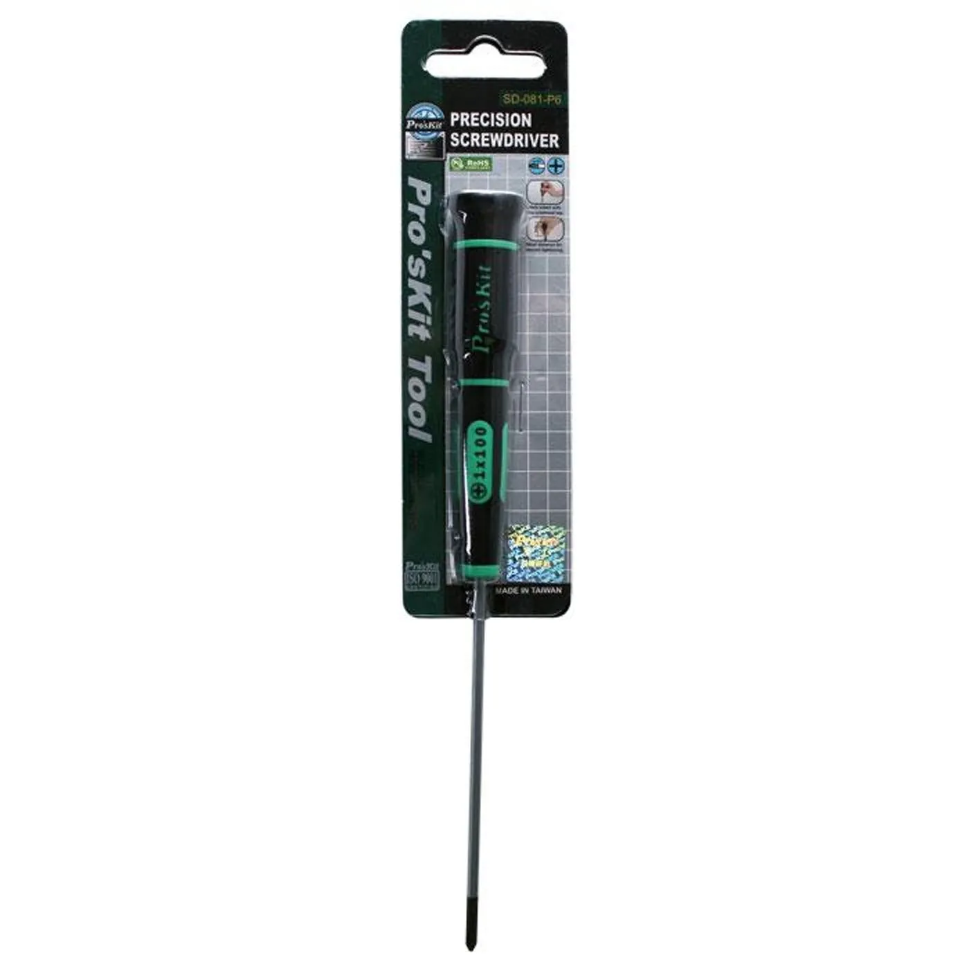 Screwdriver, #1 Phillips x 4.0" Shaft