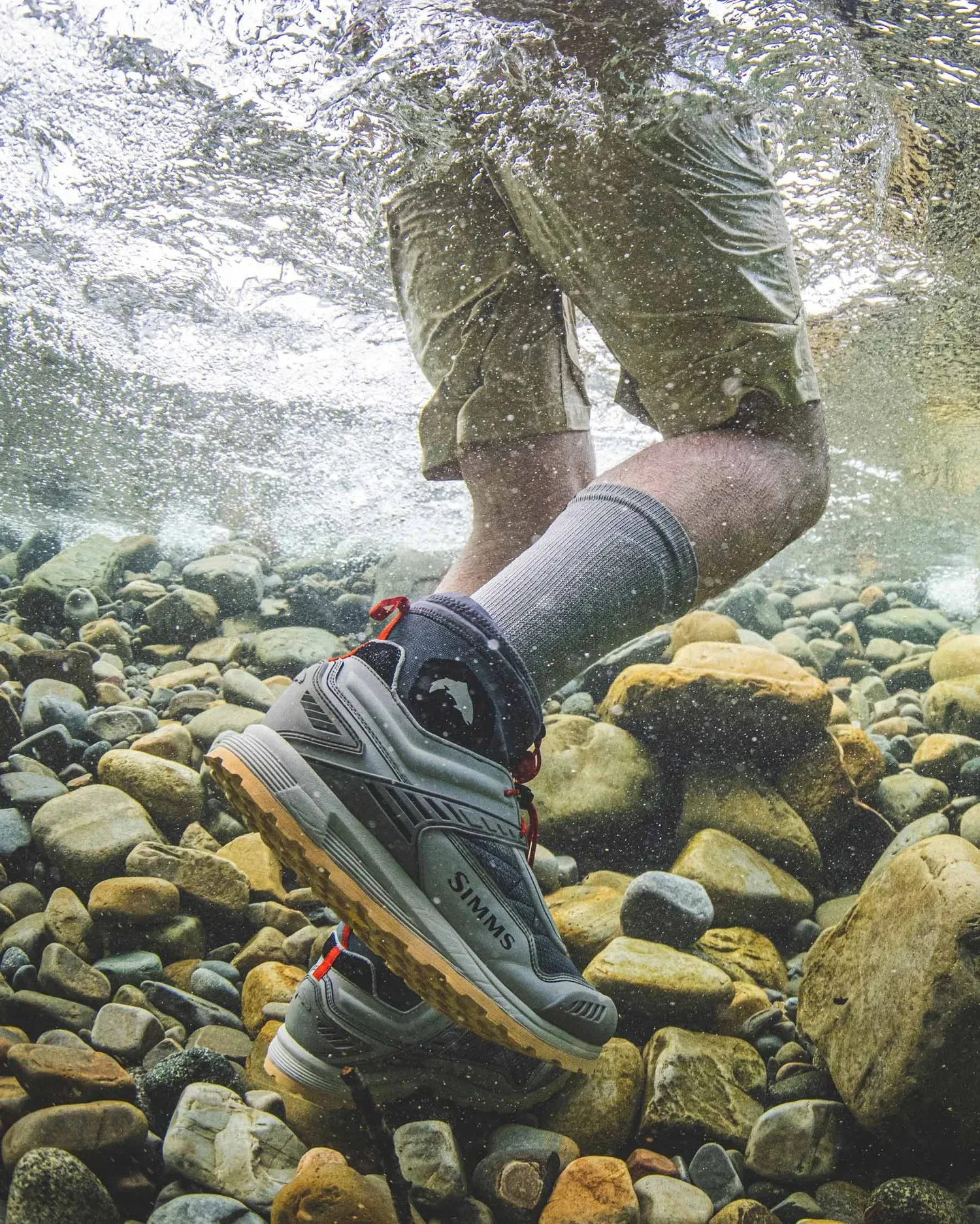 SIMMS M'S FLYWEIGHT ACCESS WET WADING SHOE